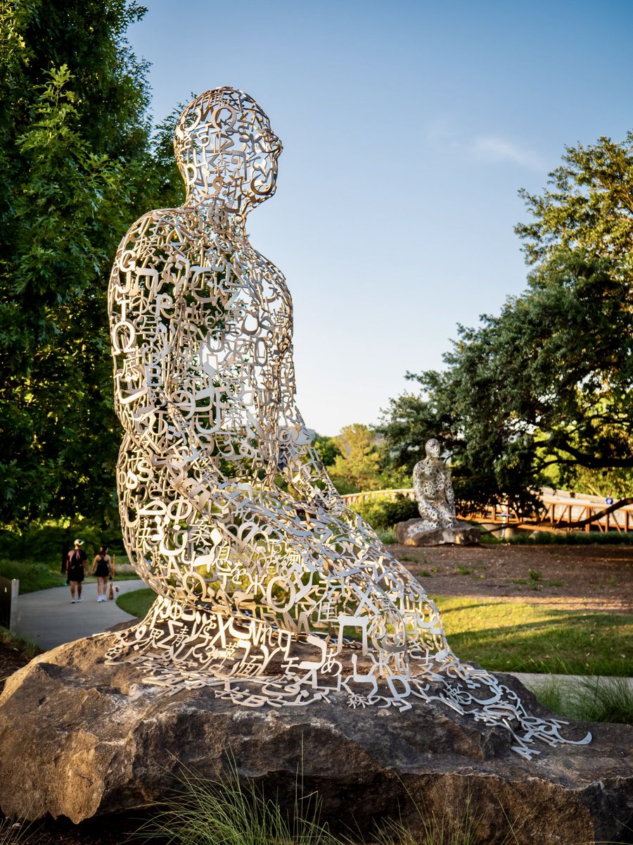 VisitHouston's tweet photo. A little art, a little history, and a whole lot of meaning 🤘✨ Take a stroll through @buffalobayou Park and discover the Tolerance Statues, a collection of sculptures celebrating diversity, unity and the beauty of different cultures 🌏❤️

📍105 Sabine St.
#ExploreHOU #Houston https://t.co/d2h5oZGZ5a