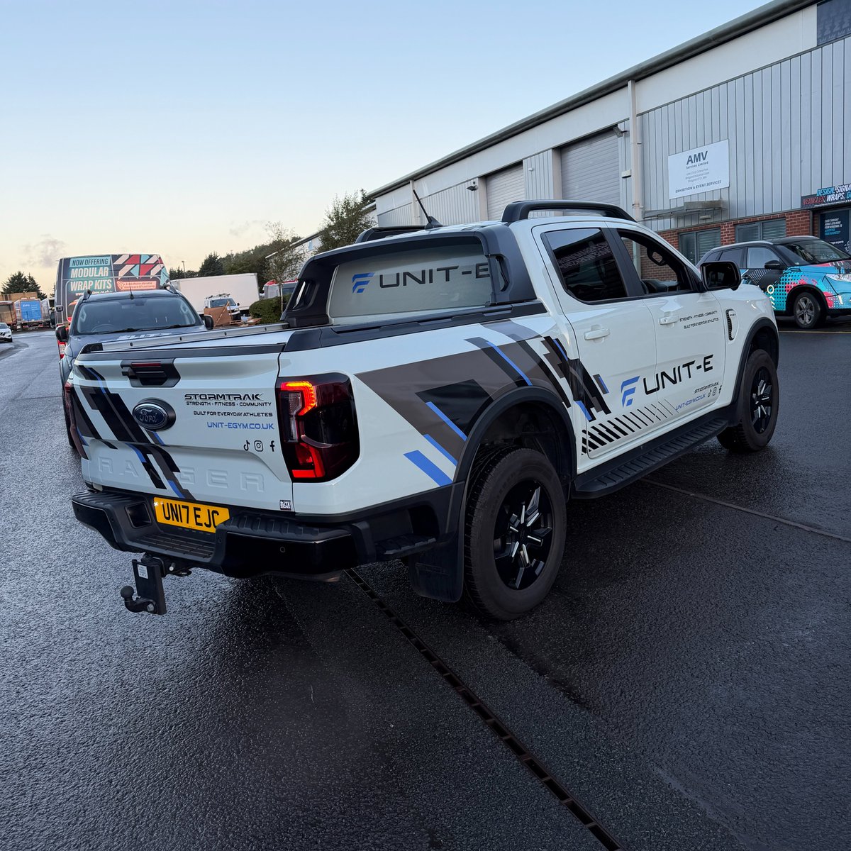EliteSigns's tweet photo. Most of the impact here isn’t factory styling — it’s the new graphic identity we created for Unit-E. Bold, clean, distinctive.

 #standoutwinbig https://t.co/lr2KLzVehK