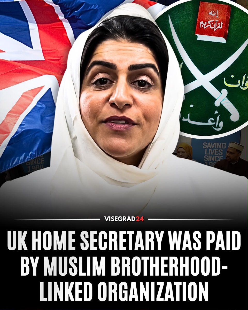 visegrad24's tweet photo. UK Home Secretary Shabana Mahmood has previously worked and appeared with Islamic Relief UK, an organization linked to the Muslim Brotherhood.

In September 2010, shortly after becoming an MP, Mahmood and fellow Labour politician Sadiq Khan visited Islamic Relief field operations in Pakistan following devastating floods.

Islamic Relief also documented Mahmood joining its representatives, police, local-government officials and members of the community at a Birmingham solidarity event following the 2019 Christchurch mosque attacks.

Islamic Relief has historical links to senior Muslim Brotherhood figures: its co-founder and former chairman Essam El-Haddad was a member of the Muslim Brotherhood’s Guidance Bureau and later became an adviser to Muslim Brotherhood-backed Egyptian President Mohamed Morsi.