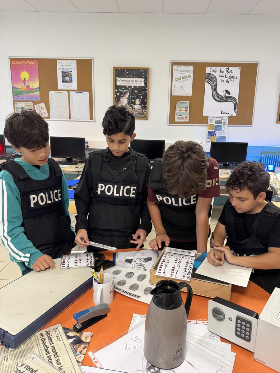 GADDICTIONfr's tweet photo. 🤔 Et si on parlait du harcèlement ?
Top chrono au Collège L’Eganaude , #Biot, pour un #EscapeGame sur le harcèlement scolaire et le cyberharcèlement.
🙏 Un grand merci au @departement06 pour son soutien et au collège pour son accueil ! https://t.co/pmII03Emhy