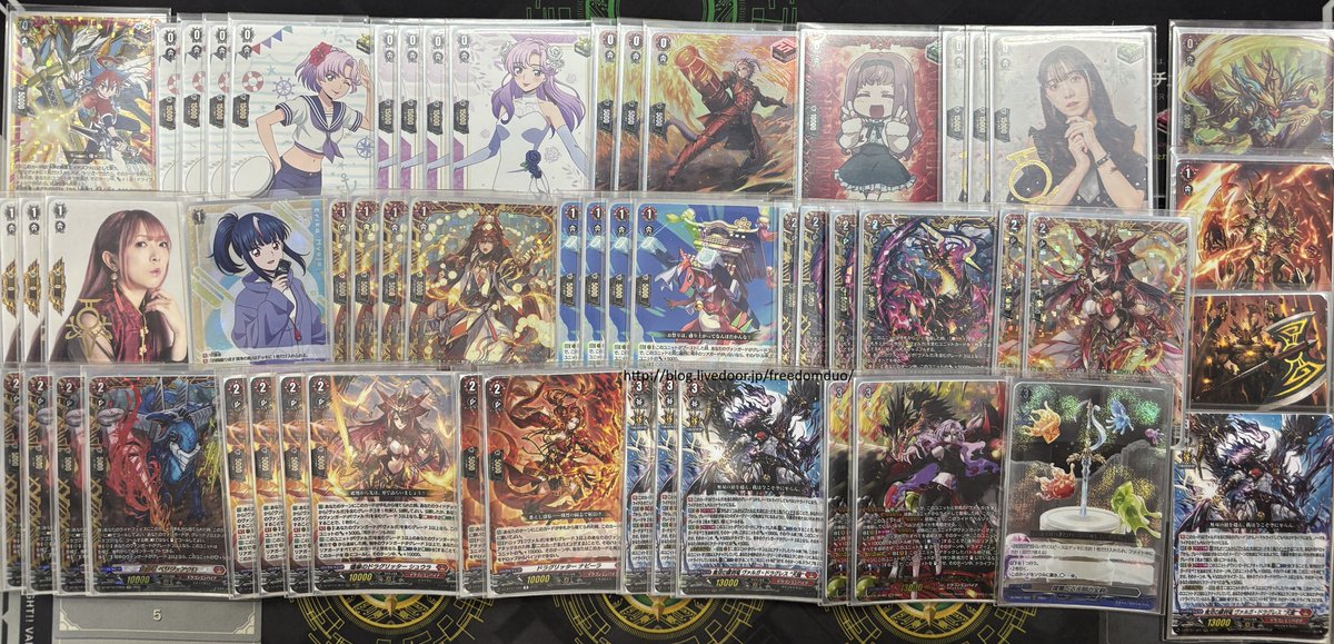 freedomduo's tweet photo. https://t.co/Y5CfowSRRs
VG-DZ-BT17 Test
Dragon Empire(Overlord) VS Dragon Empire(Varga)

スタンダード 
オーバーロード VS ヴァルガ
#ヴァンガード #Vanguard https://t.co/e2H3QJ9Xxr