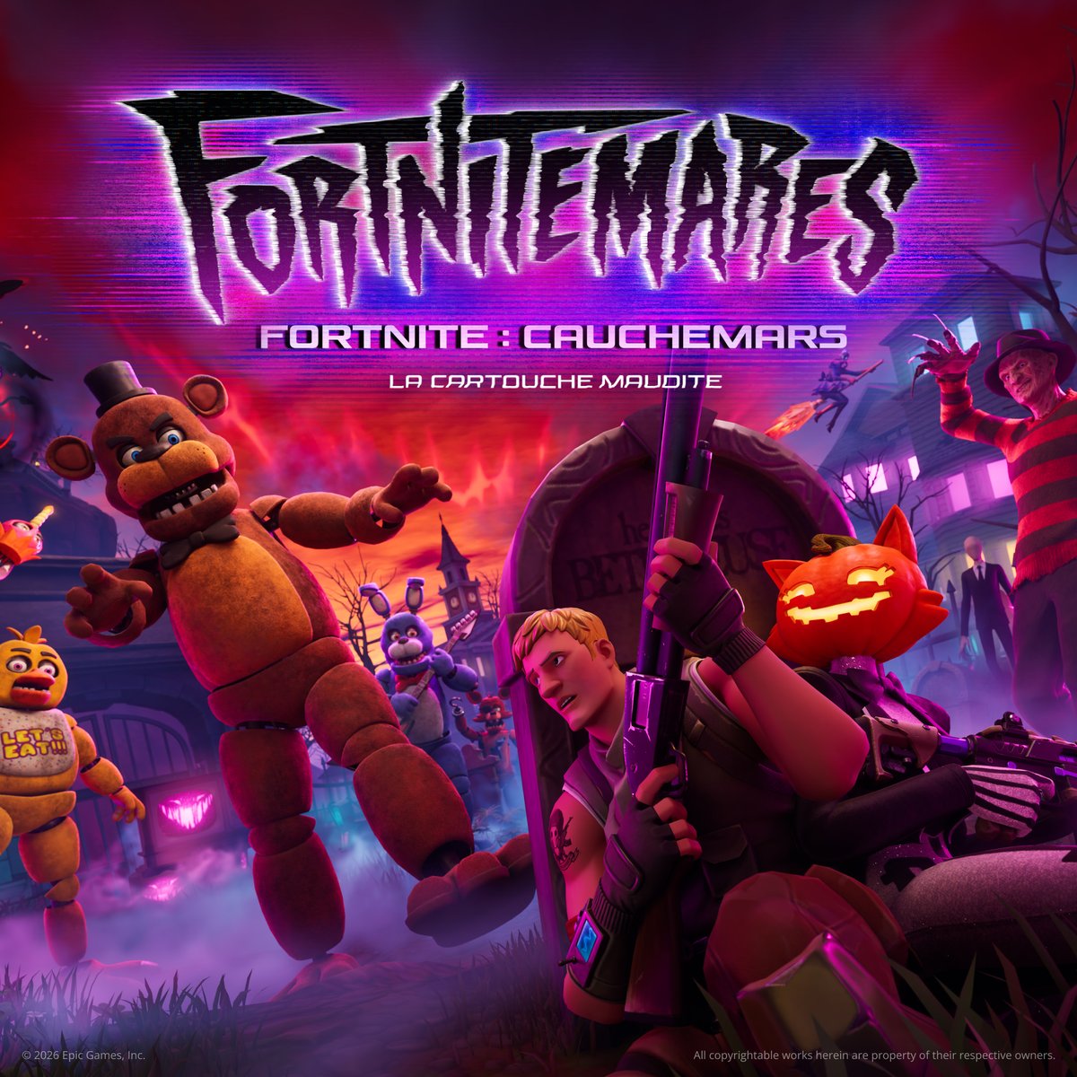 NintendoFrance's tweet photo. La cartouche maudite.

Fortnitemares est en cours !

Jouez gratuitement: https://t.co/HjCLNtlcqA https://t.co/STpLosmvbA