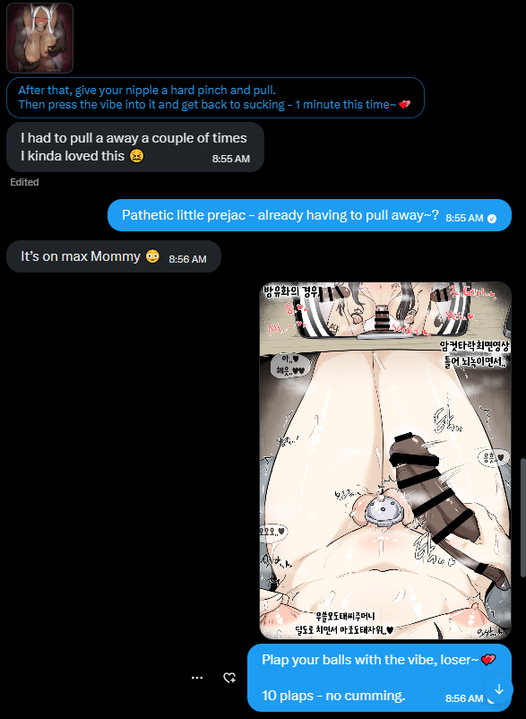 GoddessCheer2D's tweet photo. Day 1 of my little cuckie's #locktober~💕

Can you imagine being so pathetic that you payed $400 for a whole month of this kind of treatment~?

There's no need - you can do it too~💕

Just open up my Throne and start $ending~💋💕 https://t.co/mwgCCphxby