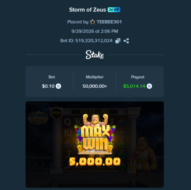 degen_lab's tweet photo. 50,000× on Storm of Zeus 🌩️

▫️ $0.10 bet → $5,000 win
▫️ casino:519320312024

RT + drop your @Stake username below 👇 https://t.co/Q4YPR8JYjB