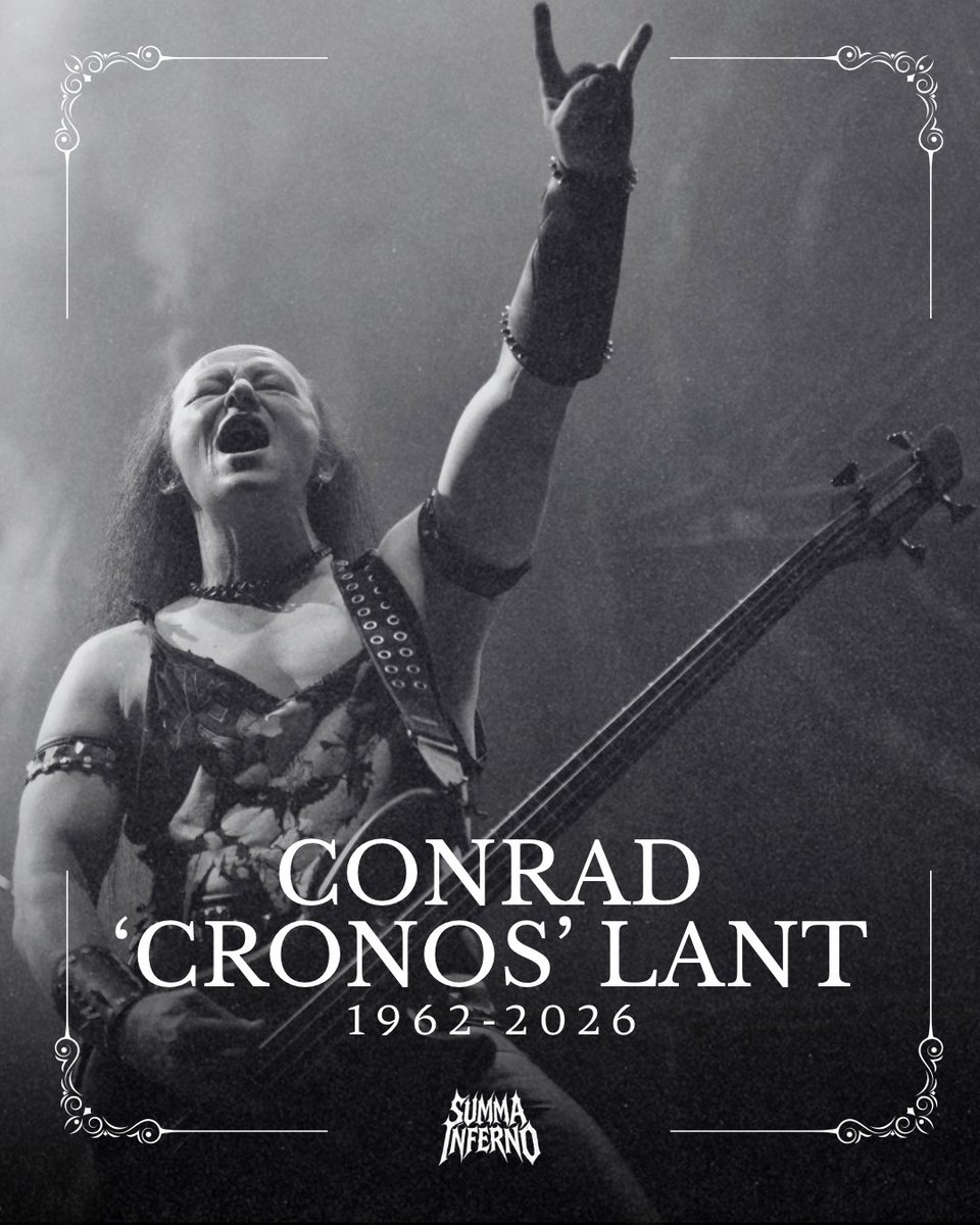 summainferno's tweet photo. Falleció Cronos, legendario líder de VENOM a los 63 años de edad 🕊️ Descanse en paz https://t.co/XsafEPrXZV
