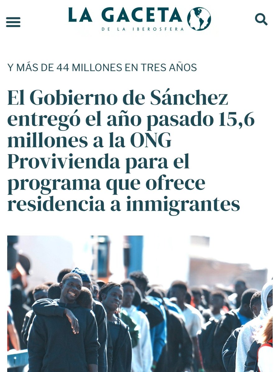 CanarioToday's tweet photo. La vivienda que tú no consigues, sí la consiguen algunos inmigrantes gracias al dinero de tus impuestos, mediante las ONGs.

Mi primer artículo para @gaceta_es. https://t.co/JLw9VMl6yv