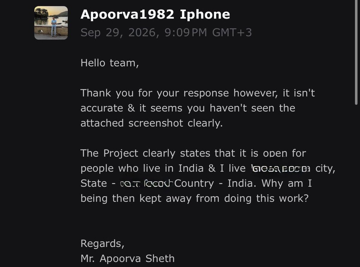 sheth_apoorva's tweet photo. @welocalize See #everyone, upon questioning #myrights, how rudely this company takes me off their portal by blocking my profile. What level of #rudeness is this by #WeLocalize brand? When I tried to cross-question, they #deactivated my profile. If such is their behaviour, than.. https://t.co/cF3Dqs0v8b
