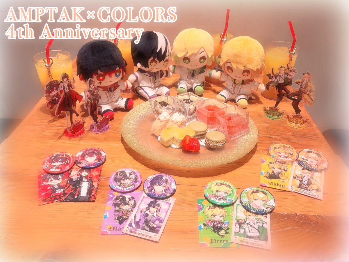 tyatya_pr_2525's tweet photo. ☆.*ﾟ•*¨*•.¸♡o｡+ ☆.*ﾟ•*¨*•.¸♡o｡
💛💜💚AMPTAK×COLORS
4th Anniversary🩵❤️🩷
☆.*ﾟ•*¨*•.¸♡o｡+ ☆.*ﾟ•*¨*•.¸♡o｡

4周年おめでとうございます！
これからも頑張ってください！✊🏻❤️‍🔥

 #AMPTAK4周年
 #アンプタック4周年
 #ぷりっつさん見て https://t.co/hFHPziRswr