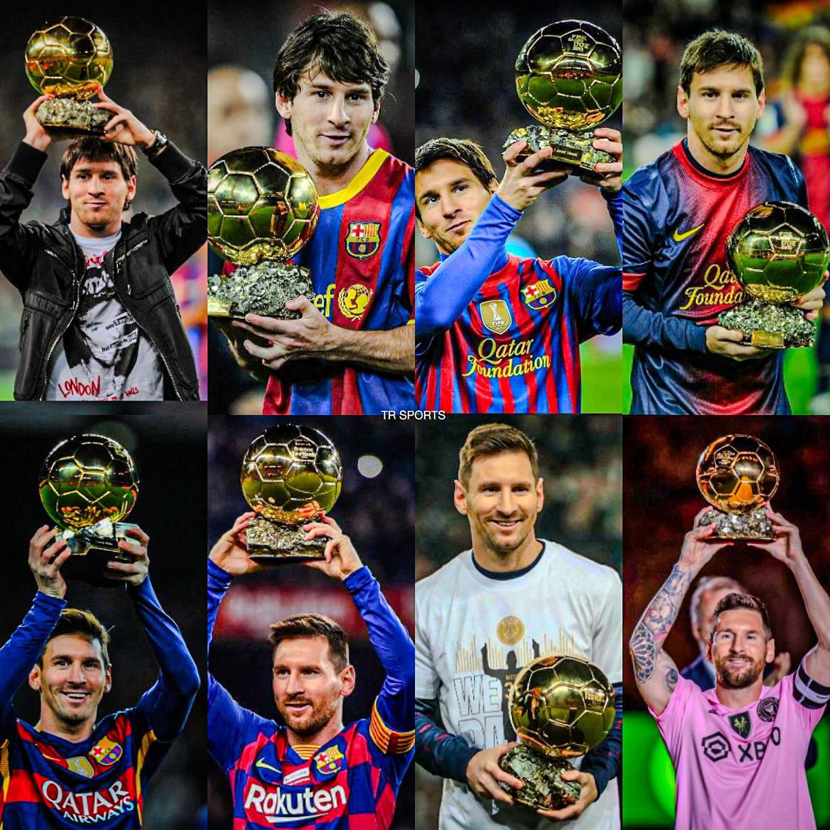 Messi10Total's tweet photo. Una carrera fuera de toda lógica. 🐐 https://t.co/IzaRlmwBib