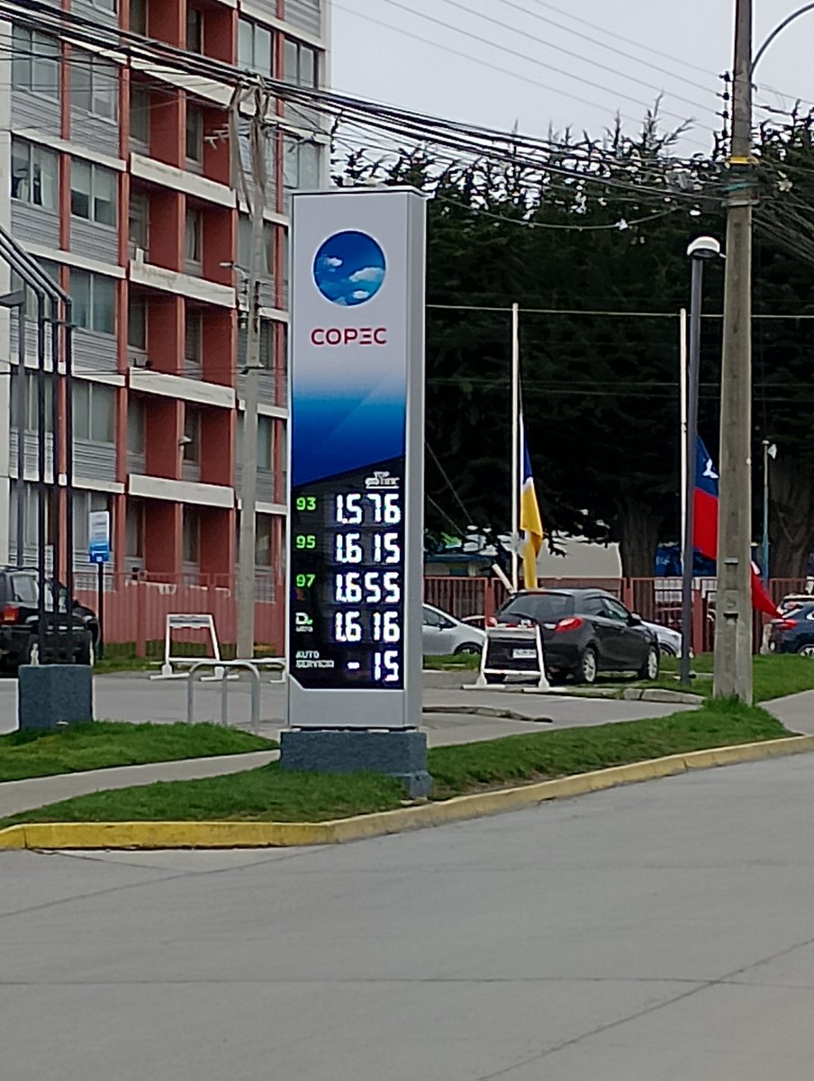 cayupel1955's tweet photo. @24HorasTVN Precios de los combustibles en punta arenas https://t.co/peGYMLwwiS