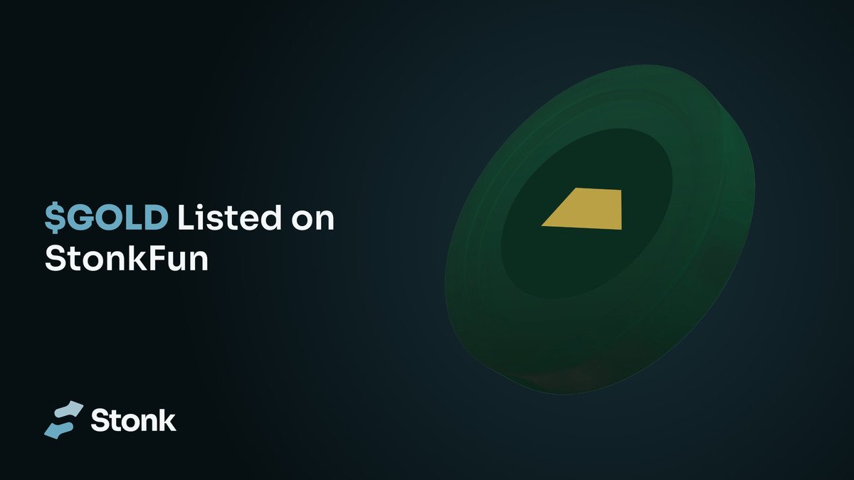 LaunchOnSF's tweet photo. We like our gold liquid.

You can now launch coins paired with $GOLD from @orogoldapp on StonkFun.

https://t.co/Lq5IOclKDH https://t.co/WqN1bLzteD