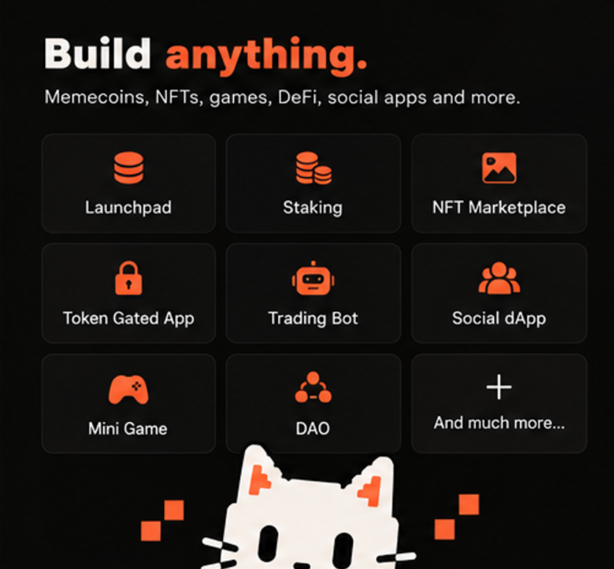MintMyCode's tweet photo. Dexscreener is updated.

Everyone starts with 25 free credits to build and test things out.

You can top up credits with SOL. Adding $CODE as a payment method soon, with a 10% discount when paying with $CODE. https://t.co/kEHGcdVtMm