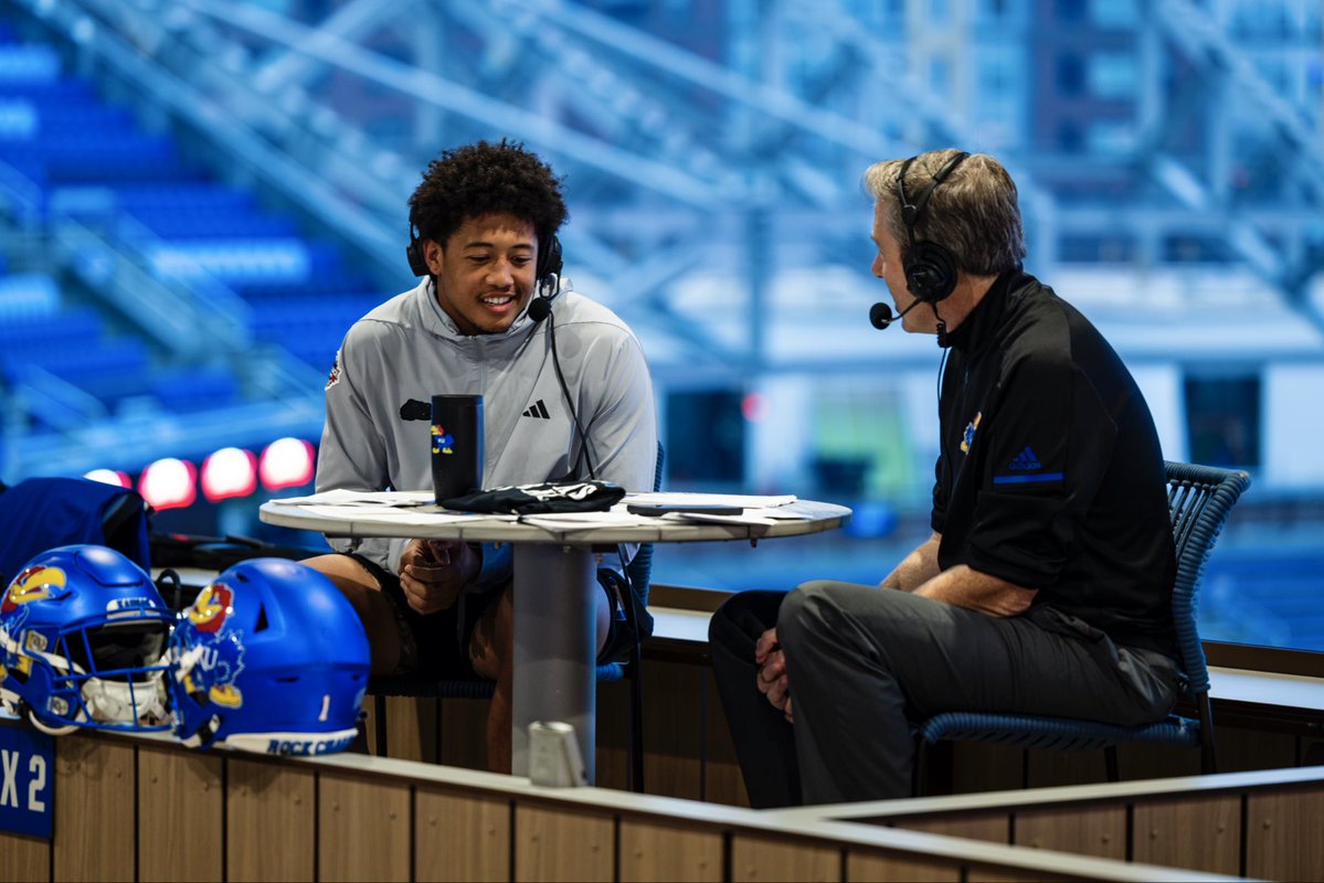 KUAthletics's tweet photo. Hawk Talk on The Patio 🙌

Featuring Johnny’s Tavern in The Booth! https://t.co/frqDv49Ea9