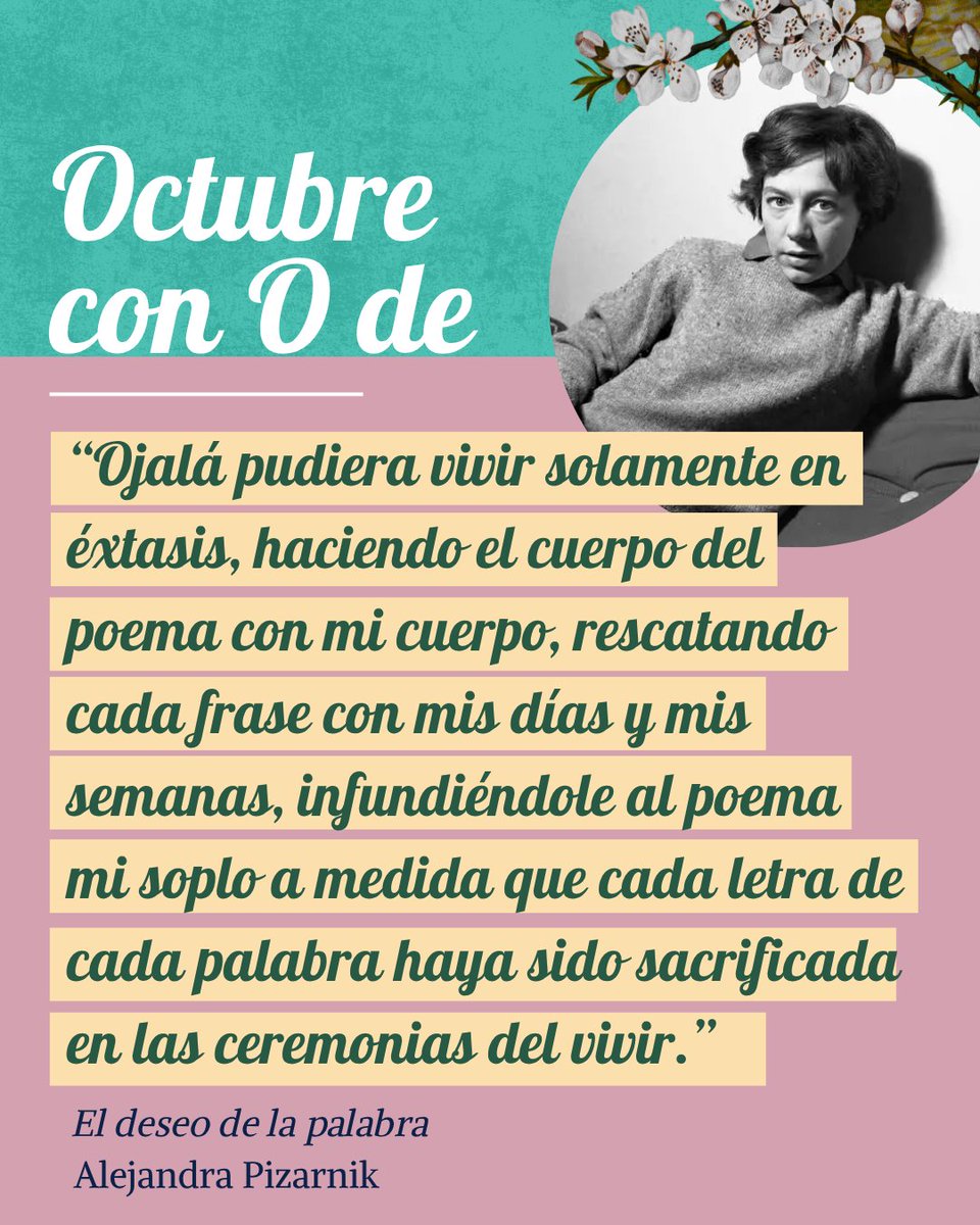 ce_alena's tweet photo. #OctubreconOde obsesionarse con una historia, un personaje, una frase o ese libro que no podemos soltar hasta llegar a la última página
☀️¿Con qué frase incias tu mes? https://t.co/z1KFKHqzPQ