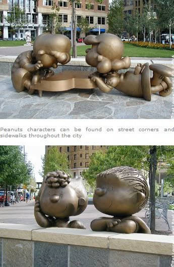 SnoopyDaiily's tweet photo. Schroeder &amp; Lucy — Landmark Plaza Park https://t.co/Z212o4SyAK