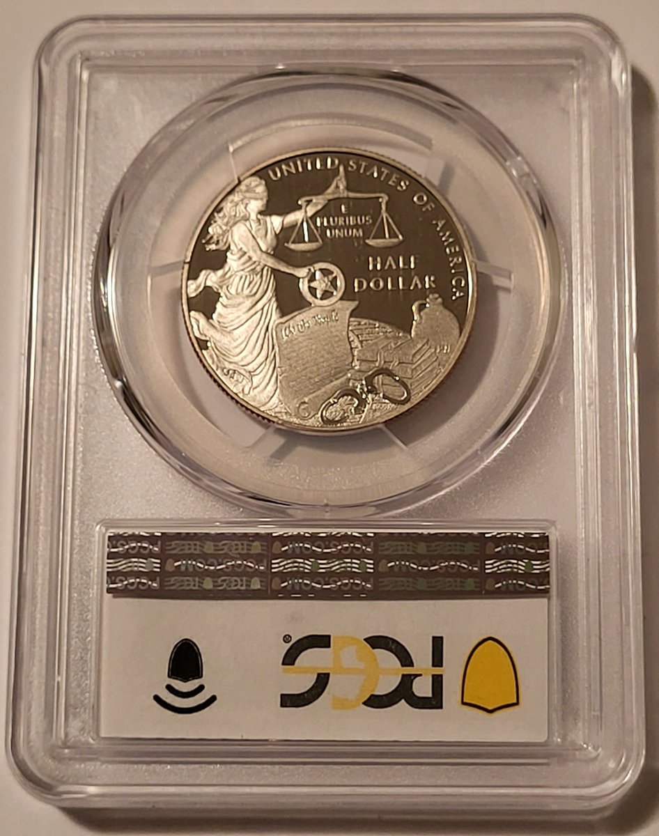 TNumismatics's tweet photo. **Coin of the Day**
2015 S US Marshals Service Commemorative Half Dollar Proof PR70 DCAM PCGS
Always FREE Domestic Shipping! https://t.co/UyMDYwsRr6
#coins #coincollecting #halfdollars #commemorative #PCGS #pcgscoins #pcgscoin #gradedcoins #certifiedcoins #proofcoins https://t.co/pUp0OZ8gQ3