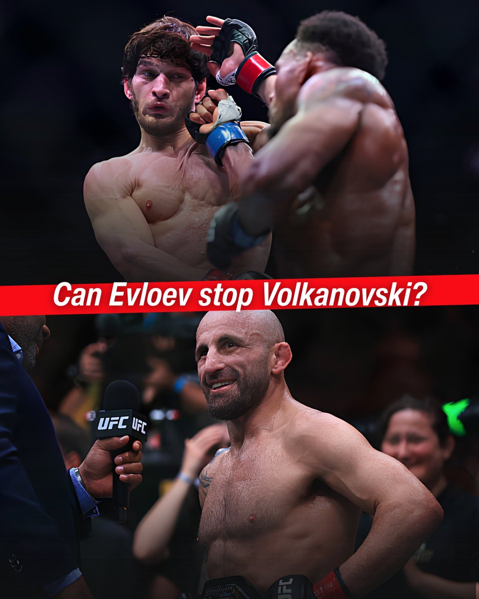 BarnhillBros's tweet photo. Movsar Evloev wants his first UFC stoppage against Alexander Volkanovski at UFC 333. 👊

Will he get it done? 👀

#MovsarEvloev #AlexanderVolkanovski #UFC333 #UFCFeatherweight https://t.co/eELsS8Cxf9