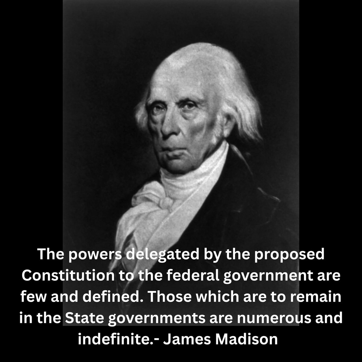 GrandpaErnie63's tweet photo. #jamesmadison #theconstitution #tenthamendment #quotes https://t.co/l7Mk4KDm9s