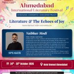 Photo by Ahmedabad Int.Lit.Festival (@AhmLitFest)
