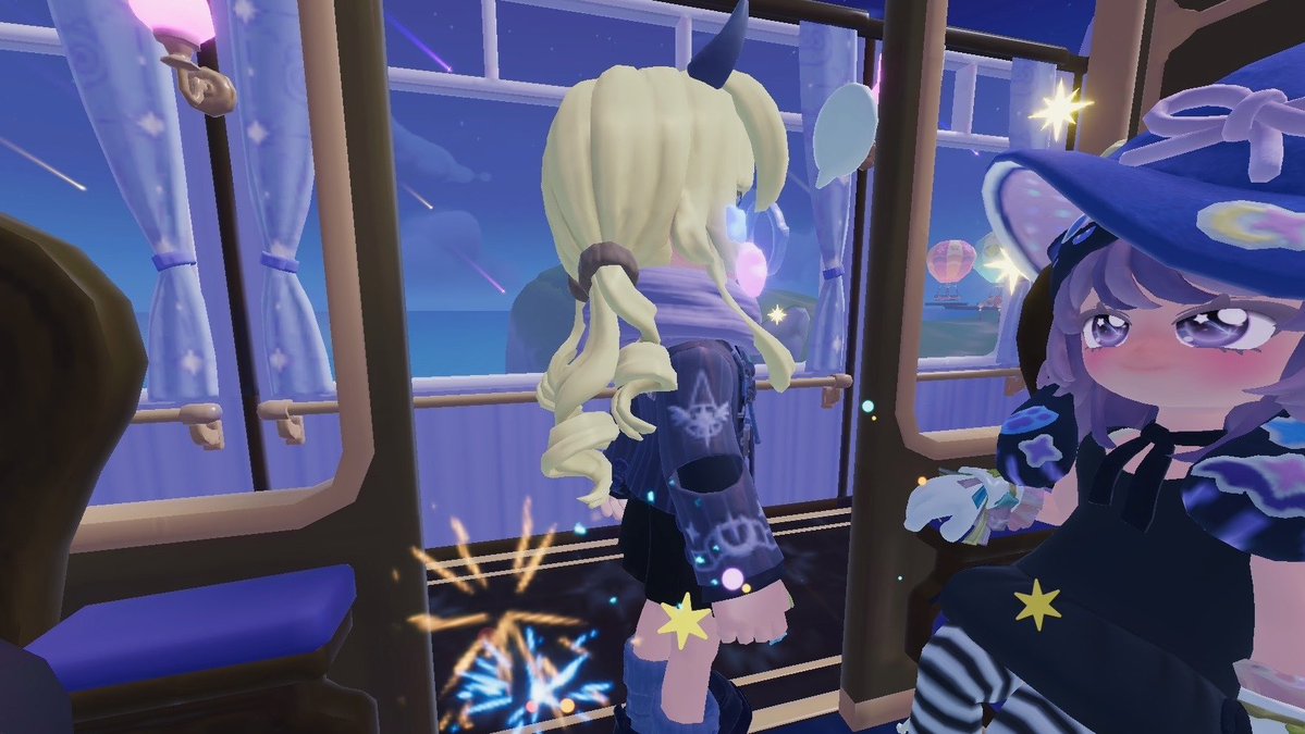 Poppo345367's tweet photo. 車窓から見える流星群が素敵✩.*˚ https://t.co/JXAiRWP2Yh
