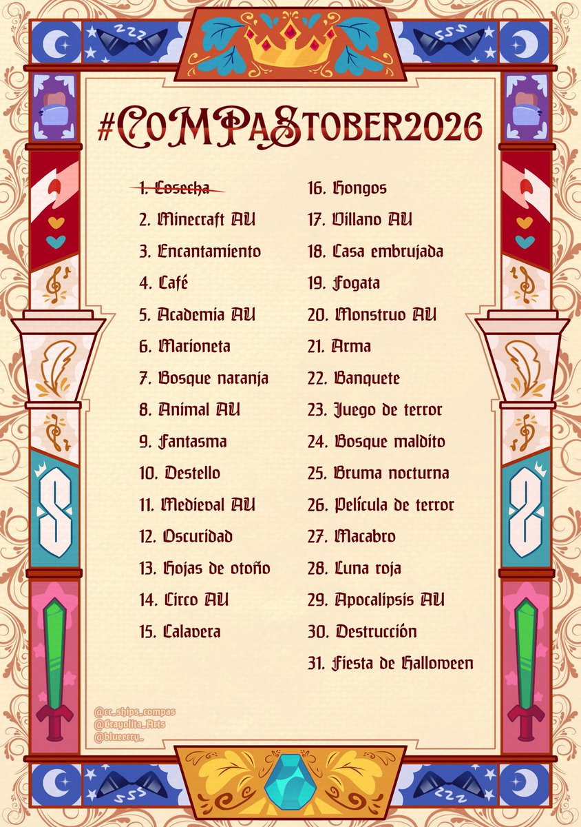 AvriLLL1927's tweet photo. Día 1- Cosecha 🌾

Chu: Que extraño, quien habrá hecho este espantapájaros?

Mike:JAJA pues no sé pero le quedó igual, igual de feo que el original JAJA

Exe: Esto no es gracioso...

Gino:Bueno, hay que admitir que capturó tu sonrisa jeje~

#CoMPaSTober2026 https://t.co/iAq2un6Rqk