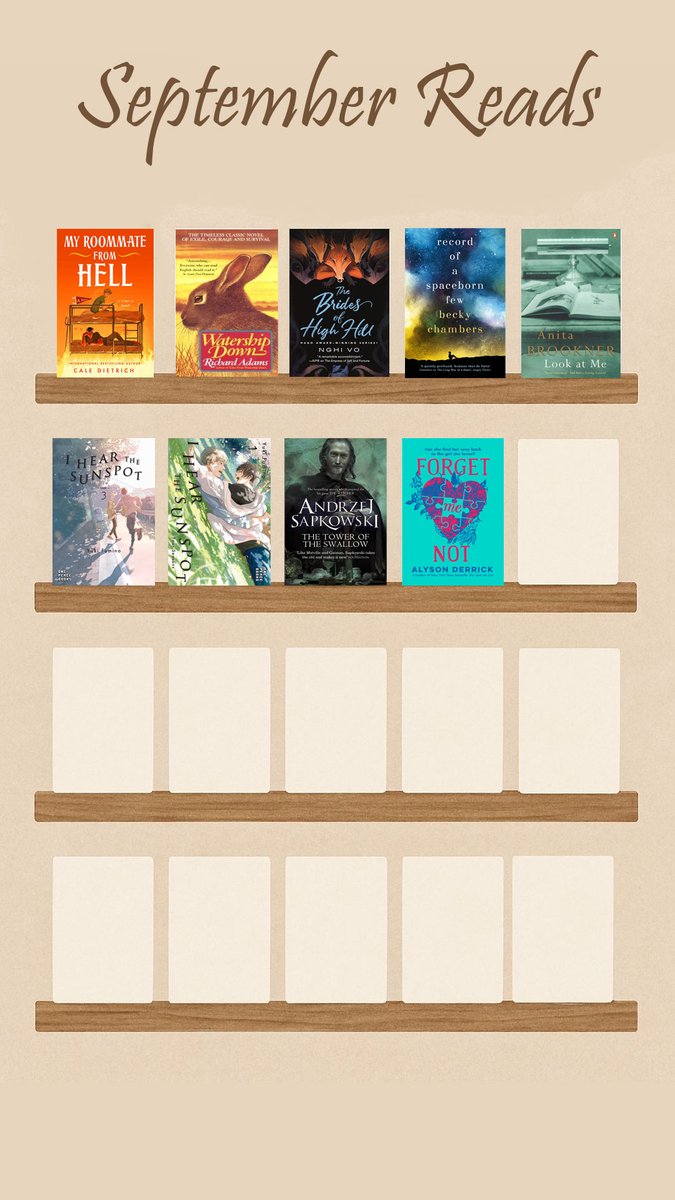 hikarisofi's tweet photo. Not a bad reading month I think. #wrapup #reading #books https://t.co/OfgG7oxTiT