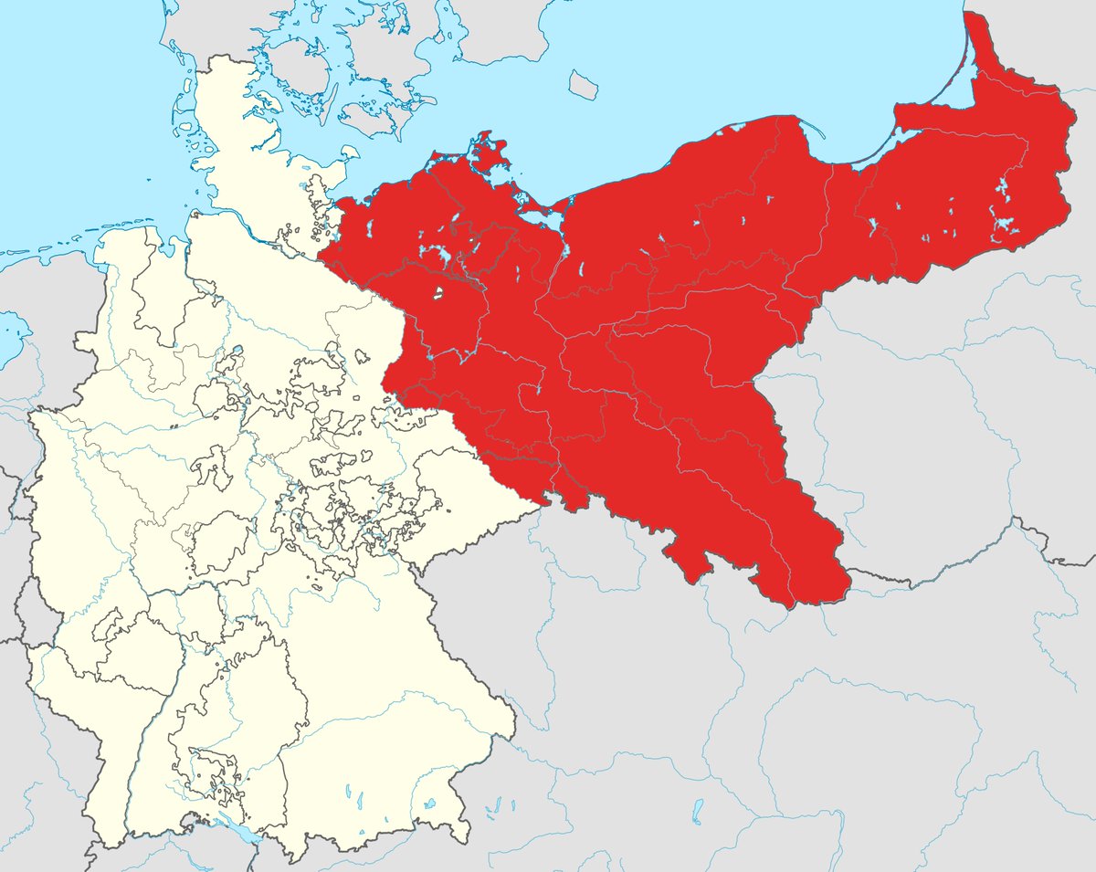EnterichsBubble's tweet photo. A map showing East Germany https://t.co/P25f5lzHzi