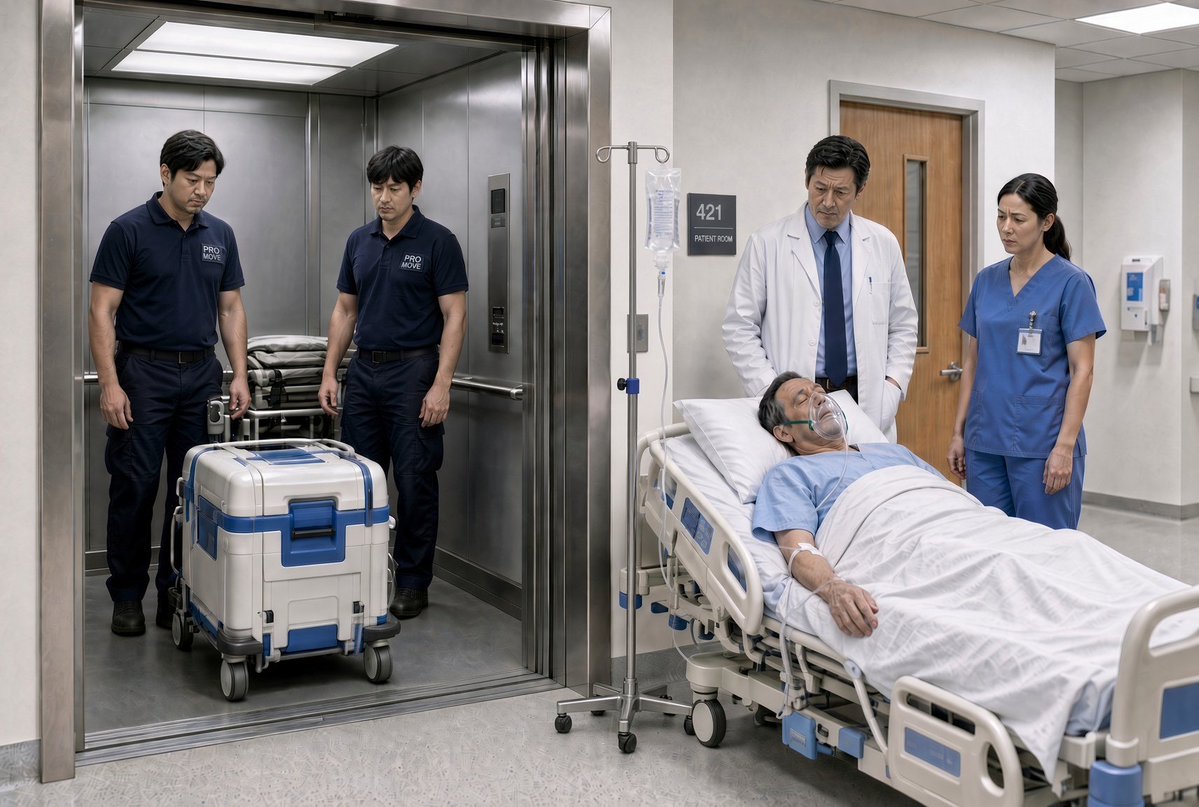Hs1Ur's tweet photo. 大学病院の看護師です

医師と2人で患者をICUに下ろそうとした時、エレベーターに業者が乗ってたんですね。

私が｢降りてもらっていいですか？？｣と言ったら、『急いでるんで』とか言われたもんで、ワイは思わずブチっときて｢患者優先なんや！どけ｣って言ってしまった。

普通にやばそうな感じわからんかなぁ。。。