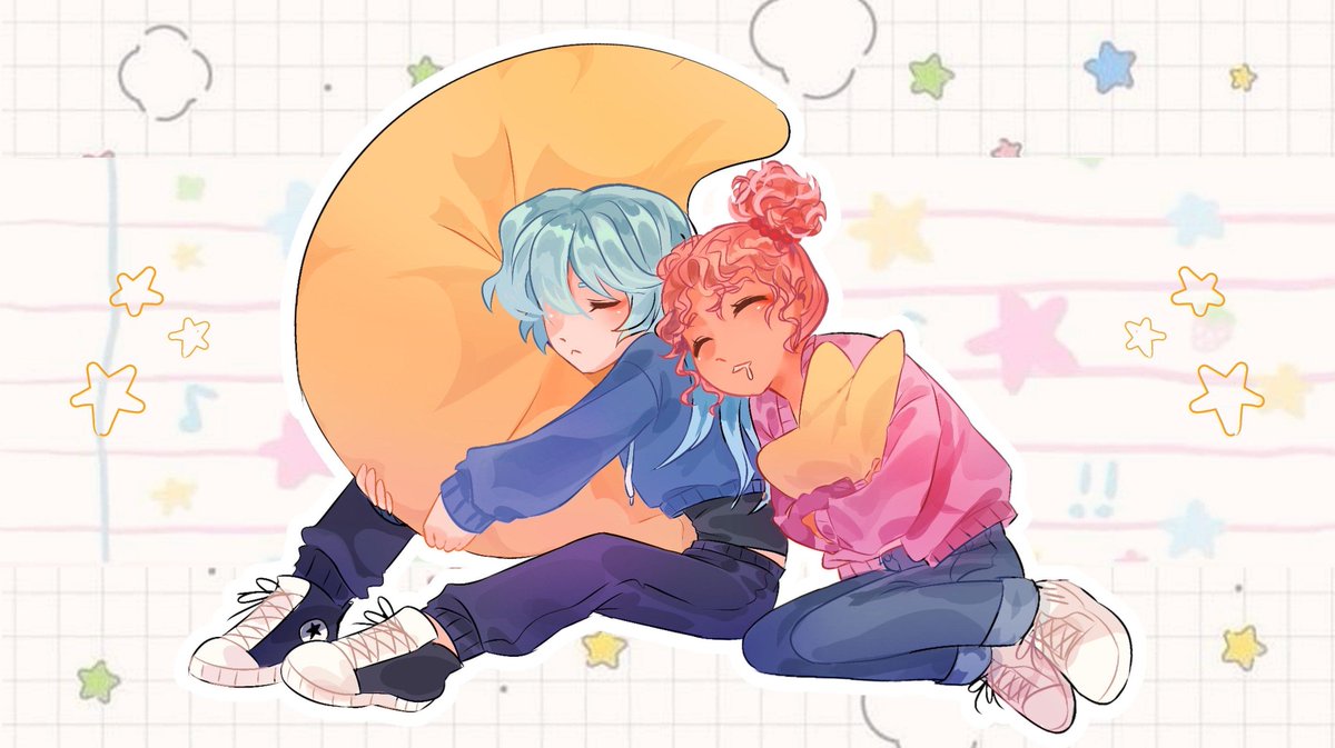 iammweki's tweet photo. Pink + Blue duo 🫶 https://t.co/39fezCfK2c