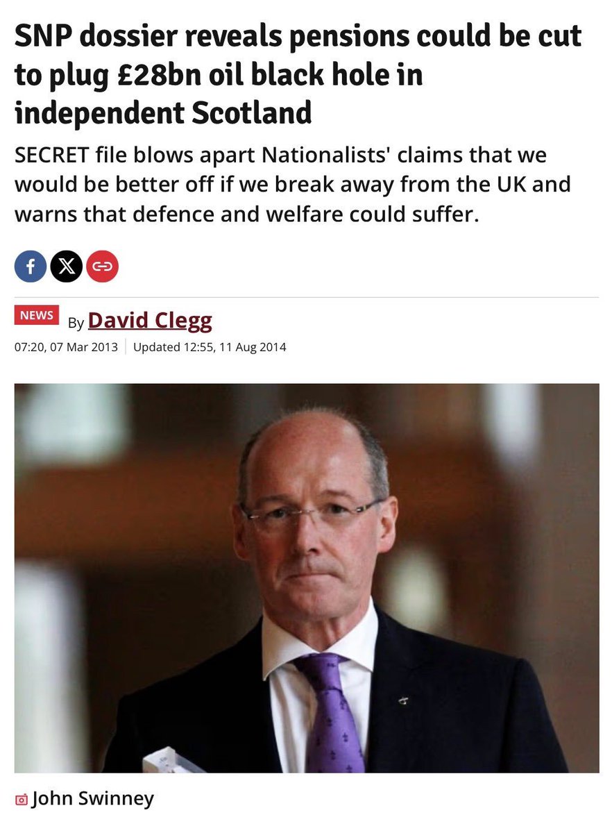 TheeSeedman's tweet photo. John Swinney & SNP #ScotGov
Proven to be
"Not the brightest bulbs in the box"
when it comes to finance matters.
I mean Peter Murrell & #ChiefMammy
can attest to that !
#Pensions #TripleLock #DoubleLock https://t.co/TKW2h3ISIz