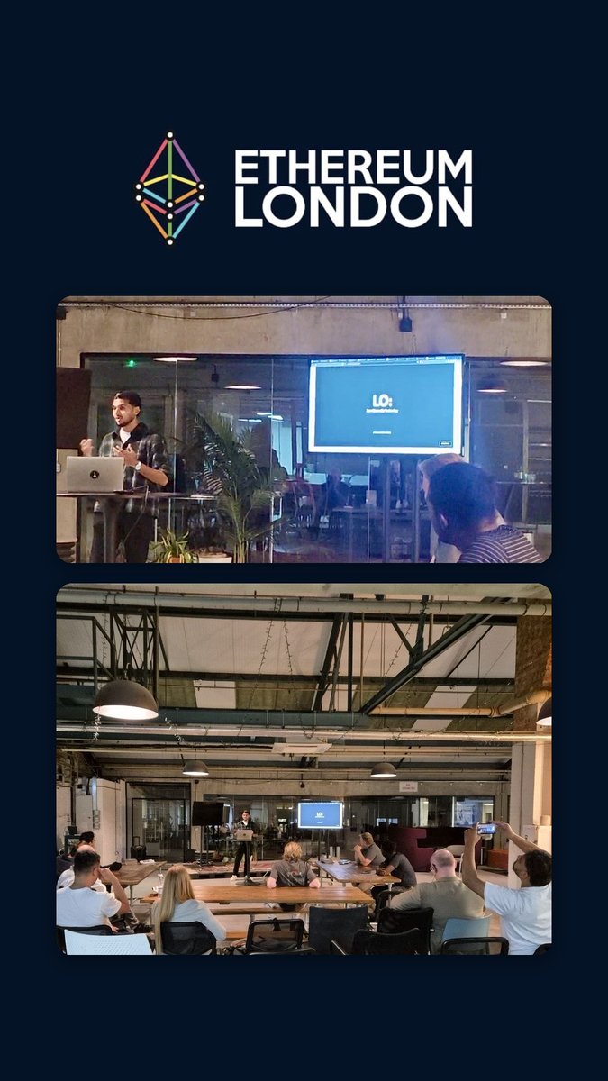 accapventures's tweet photo. Great to speak at @ethereum London (@ETHLDN), where we went “Back to the Token.”

In my talk, I dug into liquidity, market making, and how @lo_tech is giving founders greater transparency into how their token trades. 

ETHLDN started in 2014 as the world's first Ethereum meetup. Big thanks to @james_zaki for bringing this together.

Looks like @TheLocalWMC has some new listeners too!