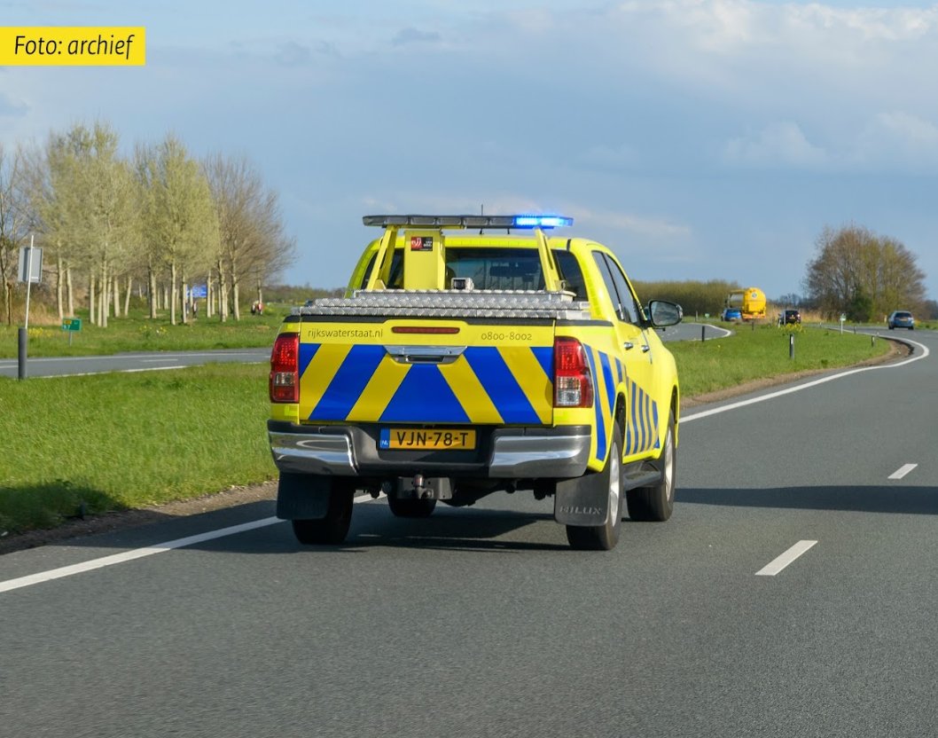 Ongeval op de A6 bij Ketelbrug