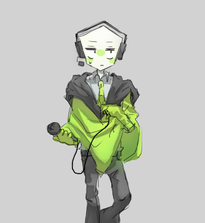 Sunnweek's tweet photo. ibispaint timer ran out mid drawing sorry battat.......... #Miketober2026 https://t.co/t9GNEMes1p