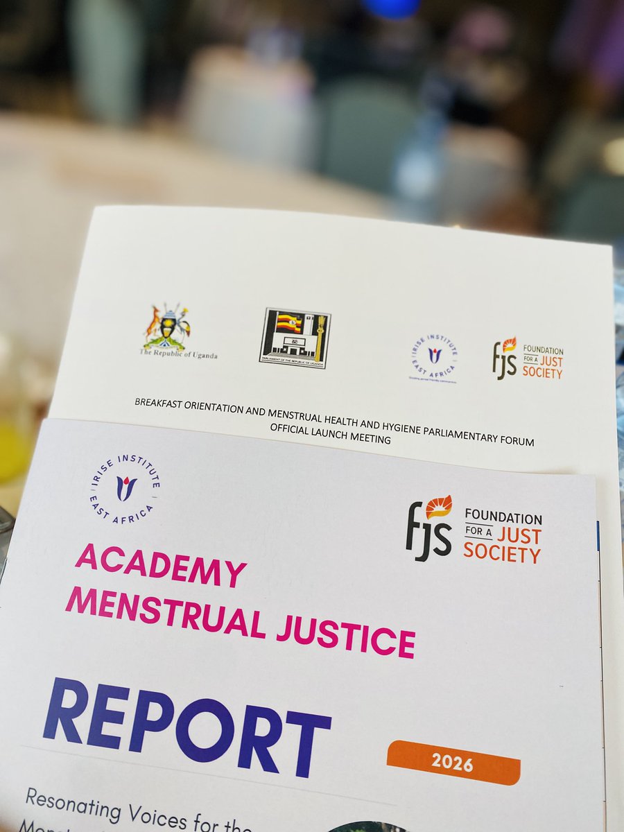 EstherBirungi22's tweet photo. I was honored to attend the launch of the PARLIAMENTARY FORUM ON MENSTRUAL HEALTH & HYGIENE as a member of The Period Equality Network cordinated by @IriseEastAfrica  

Seeing Members of Parliament commit to championing menstrual health and hygiene through legislation, policy advocacy, resource allocation and parliamentary oversight was a significant moment for the movement.

The establishment of the Forum’s Executive Committee and Regional Champions also creates an important structure for sustained parliamentary engagement across Uganda.

As menstrual health advocates, we have long called for menstrual health to be treated as an issue of dignity, health, WASH and equity. I’m glad to be part of a growing movement pushing these conversations into spaces where policy and accountability can translate into lasting change. @LillianBagala | @GeorginaAsizu