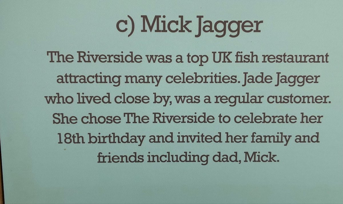 robertmdaws's tweet photo. Visited West Bay in Dorset today. Saw this in the Discovery museum. 
#mickjagger #rollingstones https://t.co/TS7sCPMIVP
