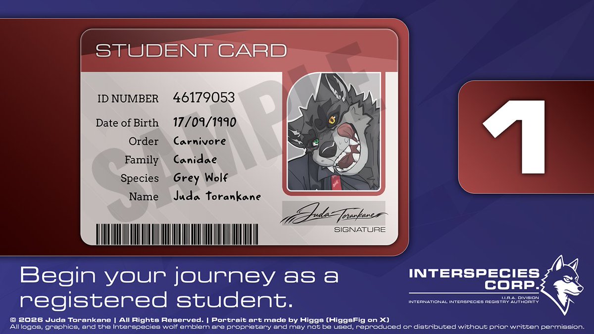 Torankane's tweet photo. 🪪✨ YOUR OC IS READY FOR THEIR OFFICIAL ID!
10 FREE CARDS AVAILABLE — FOR A LIMITED TIME! 👇
Got a #furry OC or #fursona with a ref sheet, but nothing to put in their wallet yet?
I’ve got you covered. 🐾

I’m opening 10 free slots for custom furry ID cards! Pick one of the available designs and I’ll create a personalized card for your character.
(Personal use only)

HOW TO PARTICIPATE:
🔁 Repost this post,
📝 Send me a DM with your chosen design, the information for your card, and the image you want featured
⭐ Following is optional, but always appreciated!

IMPORTANT: The available information fields depend on the card design you choose.

After the 10 free slots are taken, custom cards will be available for $15 each on #vGen.

🐺 Pick your card. Send your OC. Make their identity official.

Want to donate directly? My Ko-fi is linked in my bio!
Ty ❤️
#ArtGiveaway