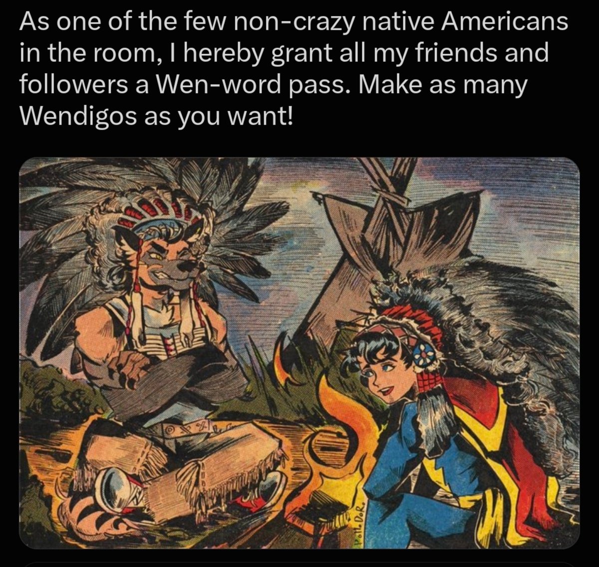 ComradeRelics's tweet photo. Keep dancing for that colonial gaze
They won't kill you any less https://t.co/6rYnOhTwck