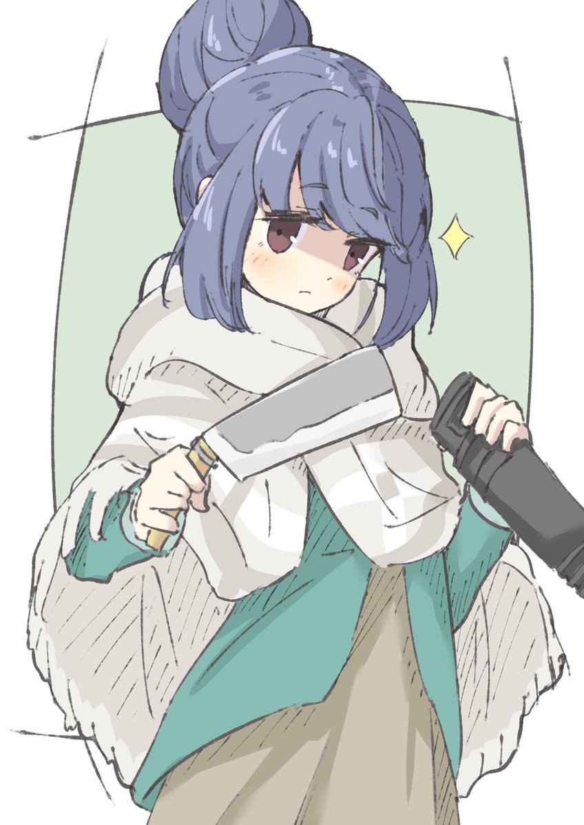 kazakiri_form's tweet photo. 志摩リン ゆるキャン△

今回はワンドロ！！誕生日おめでとう！！！
誕生日に遅れたせいで秘密結社ブランケットの恐ろしさを分からされちゃう...！ https://t.co/6Y4www4e7p