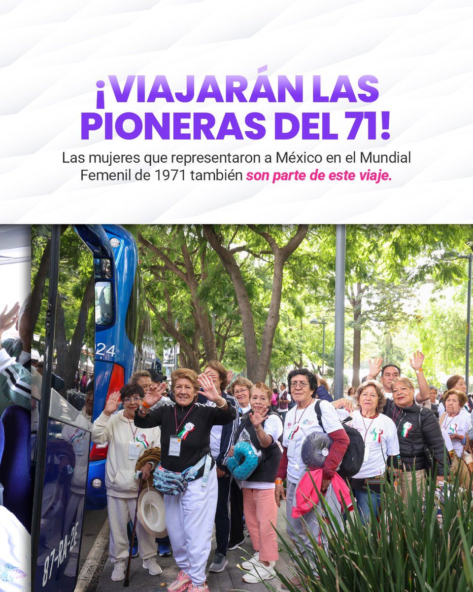 ClaraBrugadaM's tweet photo. Con el programa Colibrí de Plata hacemos del turismo un derecho, no un privilegio. Con él, llevamos a personas adultas mayores a conocer nuestro país, descansar, disfrutar y descubrir nuevas experiencias. 

Viajar también es bienestar y una forma de transformar nuestras vidas. https://t.co/P2gJiUnMiu