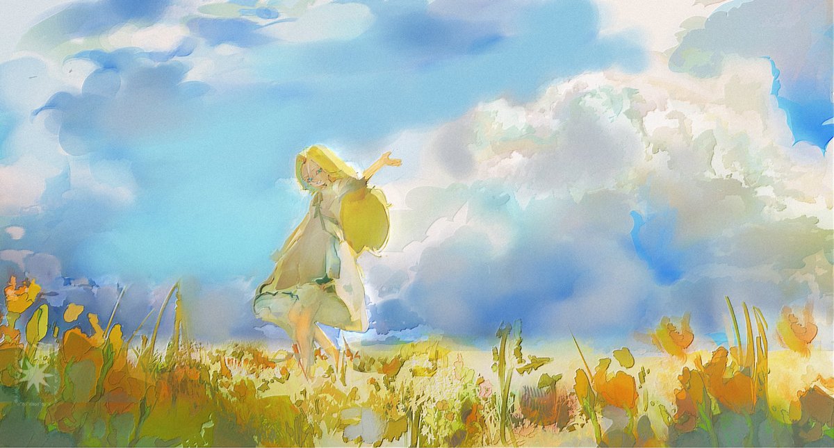ji_do_odle's tweet photo. #studioghibli when marnie was there - fanart key visual🌻 https://t.co/LT3picZYKQ