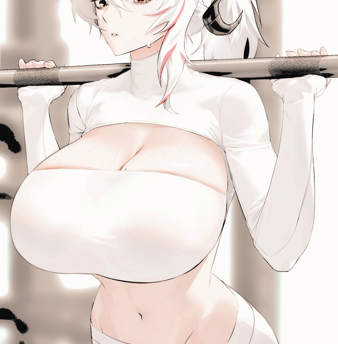 _FAUXPSYCHE's tweet photo. ᅠ
𝗥efreshing to see
the younger
generation starting
to take more interest
in body building.

... no, you can't "𝘴𝘱𝘰𝘵
𝘩𝘦𝘳" during squats. 💢
ᅠ https://t.co/fwyREsIClA