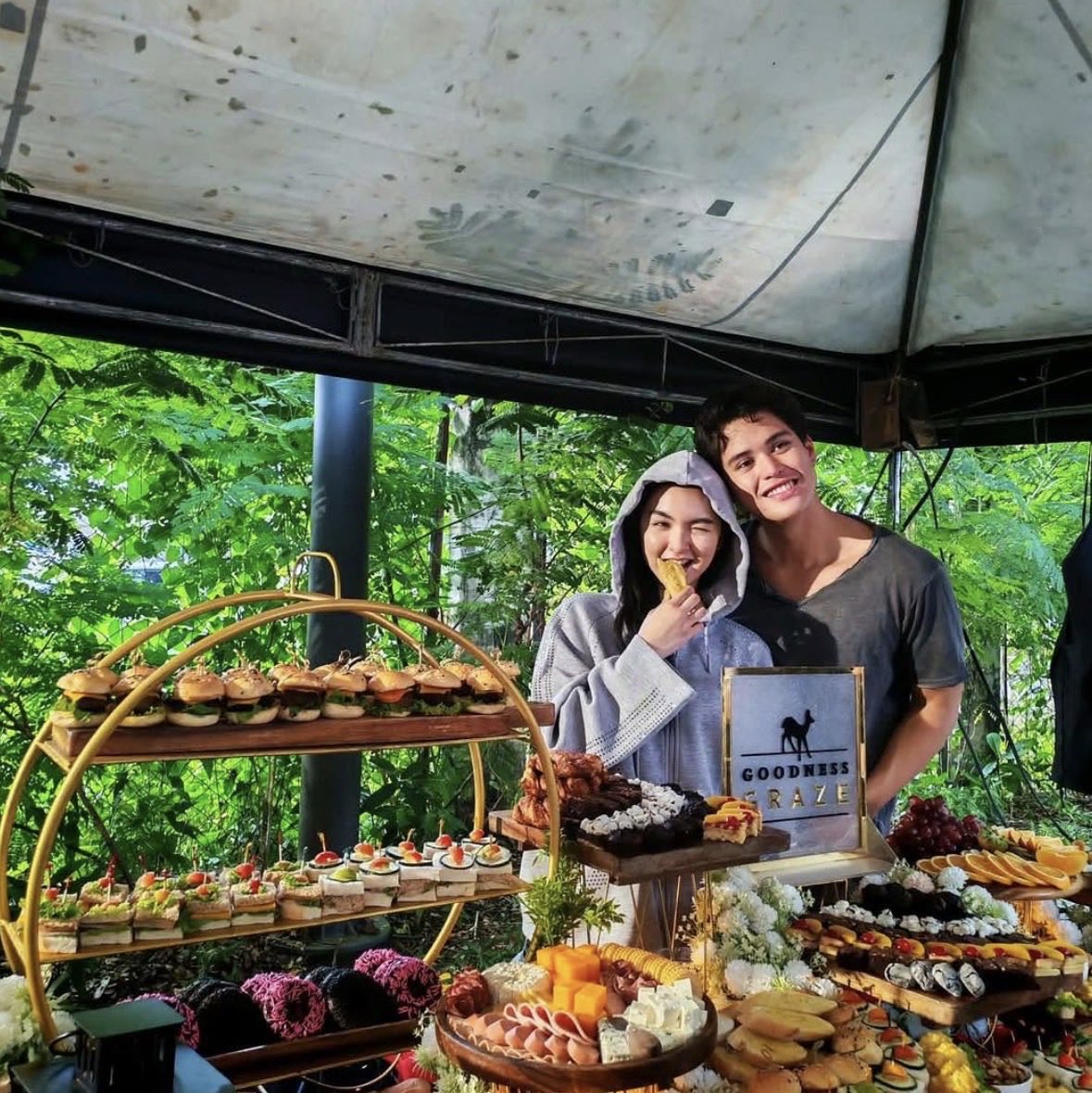 avernaleese's tweet photo. Kai and kyle enjoying grazing table today ny kylenatics waaaa so cutie niyo 🩵🥹

#KaiKyle #FirstSem https://t.co/S6otCXPDk2