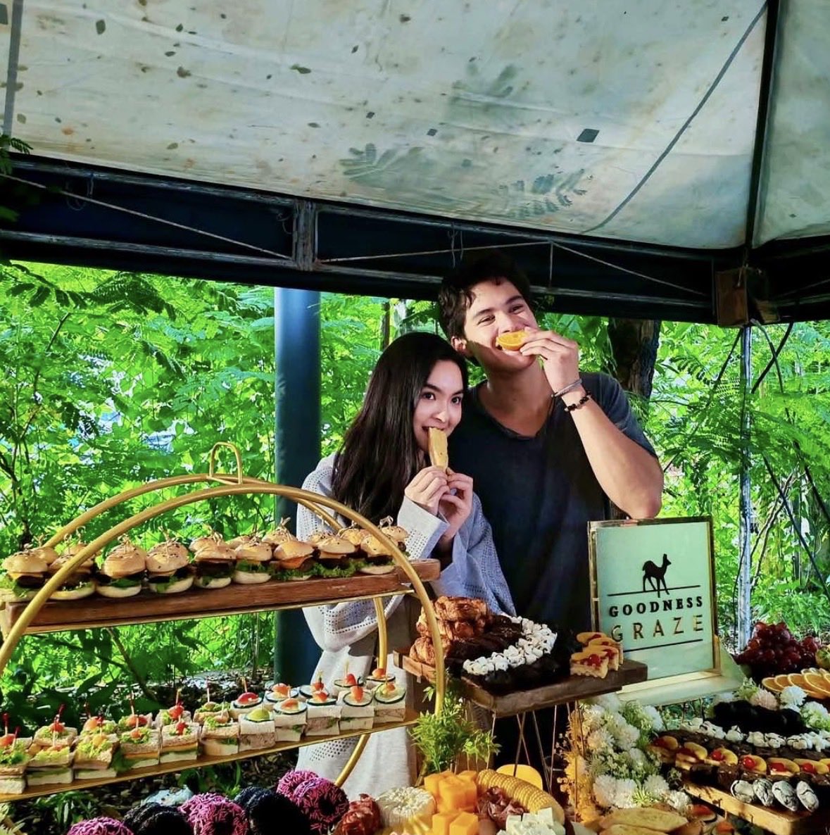avernaleese's tweet photo. Kai and kyle enjoying grazing table today ny kylenatics waaaa so cutie niyo 🩵🥹

#KaiKyle #FirstSem https://t.co/S6otCXPDk2