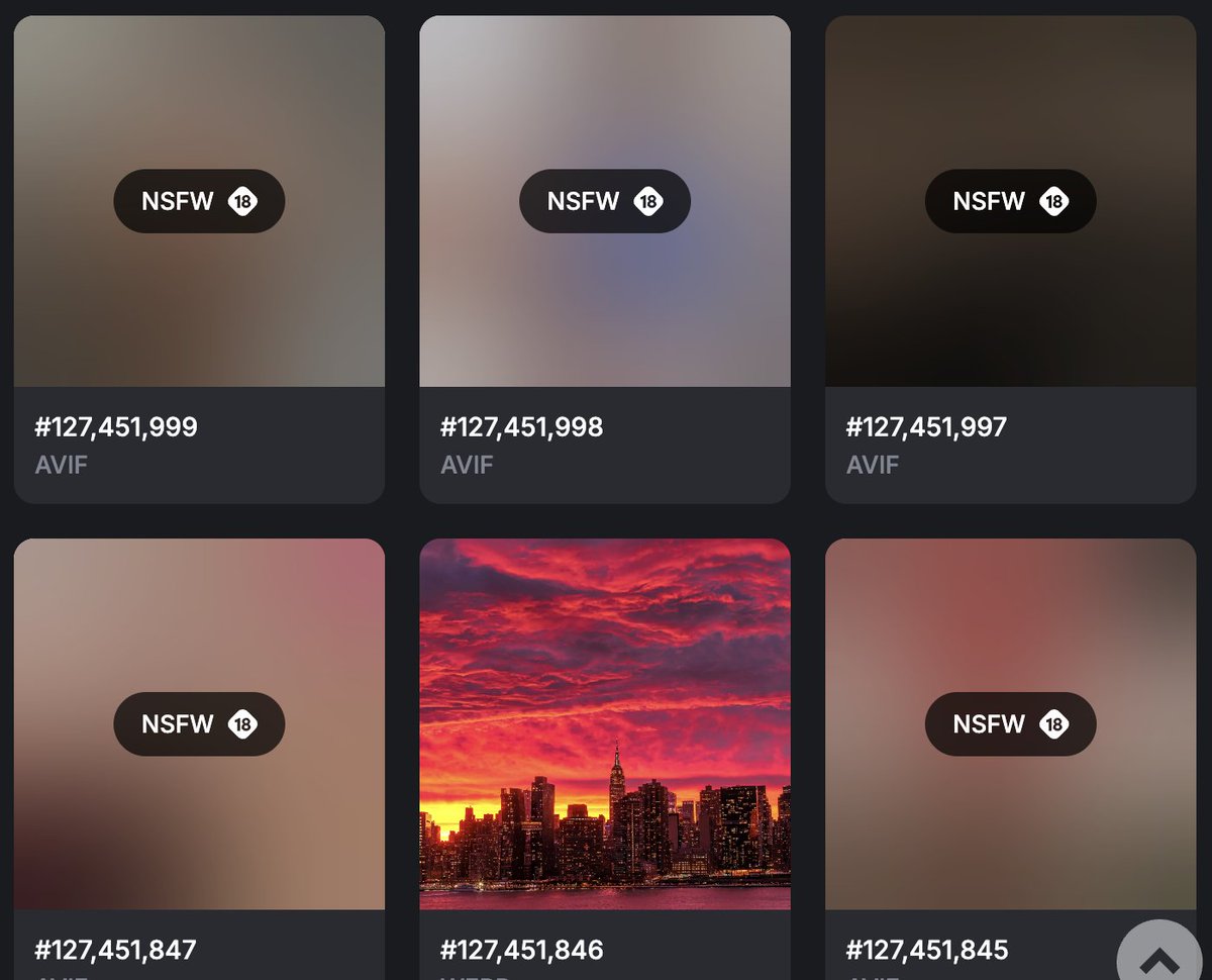 alde_mar_criver's tweet photo. Now even ordiscan is censoring those images...WTF. I understand the freedom of speach and whatever, but your freedom end where mine starts. Why i need to store this "art" on my node. 
#ordinals #inscriptions #bitcoin #noderunner #spam https://t.co/ZCYJWv9yfF