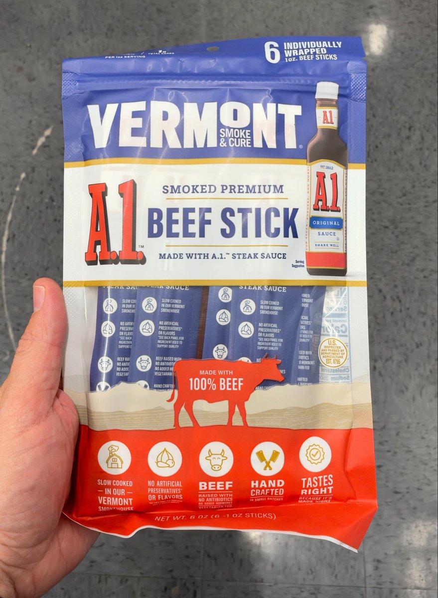 BevNETCraven's tweet photo. Do we need more A1 steak sauce collabs? https://t.co/Bap5q6BZus