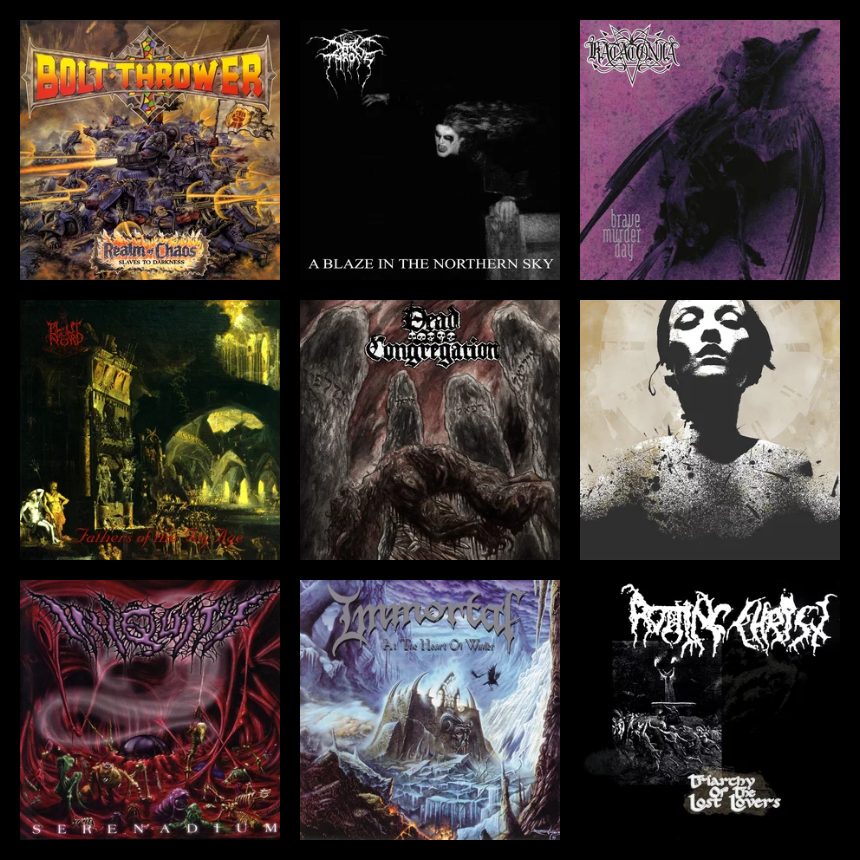 Ernoster7's tweet photo. My top 9 metal albums https://t.co/XRw2lJVvST