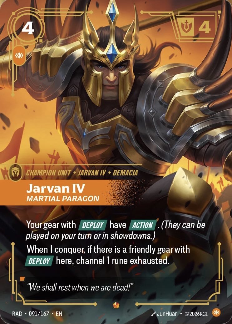 RunesAndRift's tweet photo. Jarvan IV, Martial Paragon and his Alt Art have been revealed by @GamesRadar!

#RBRadiance https://t.co/I7gaEtxrKk