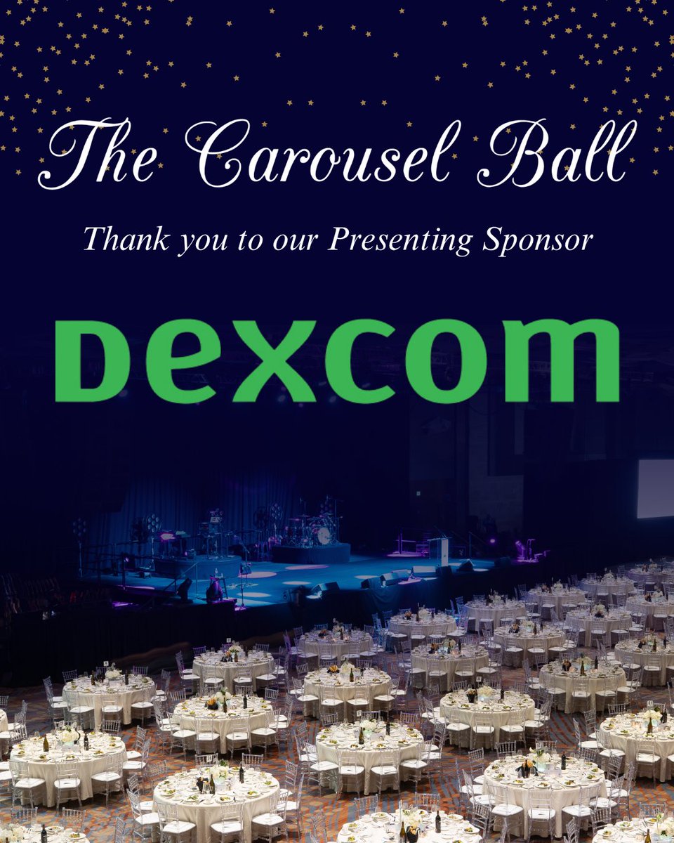 CDFdiabetes's tweet photo. ✨ Tonight's the night! We’re incredibly grateful to @dexcom for their years of support, partnership, and commitment to the diabetes community. Thank you for helping make #TheCarouselBall such a meaningful celebration and for your continued dedication to making a difference. 💙 https://t.co/vhsm5282Tz