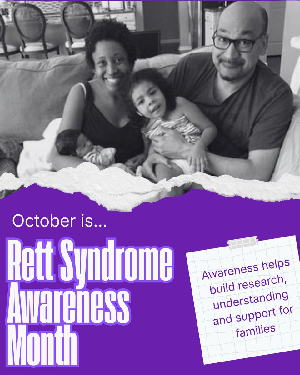 LeslieMehtaVA's tweet photo. October is Rett Syndrome Awareness Month. My daughter, Brooke, lived with Rett syndrome. Though she is no longer with us, her memory lives on. Awareness brings understanding, support, and hope to families affected by Rett. I honor Brooke by sharing her story. https://t.co/UnYubRwhpK