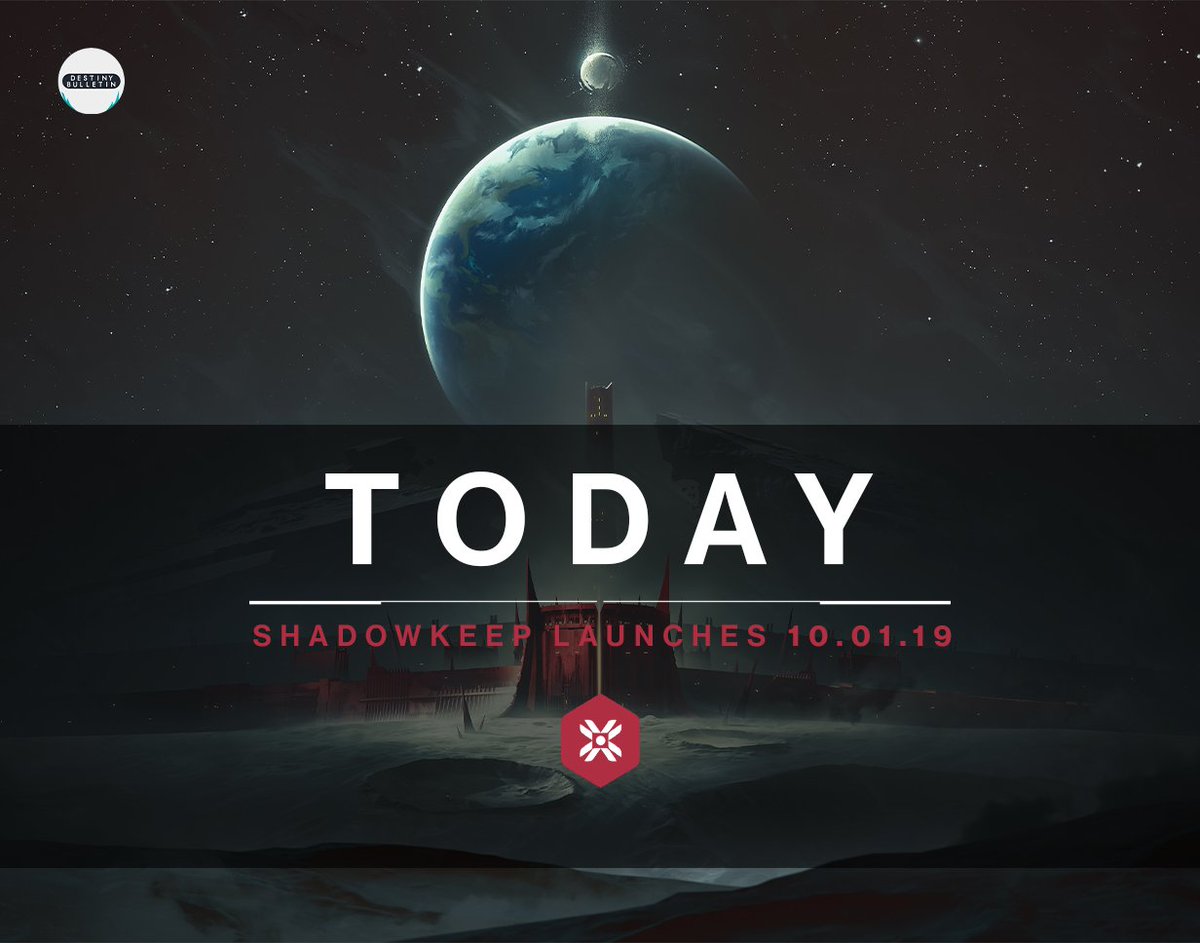 DestinyBulletn's tweet photo. 7 years ago today: Shadowkeep was released. https://t.co/5cRH72zwfm